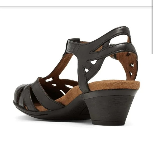 Cobb Hill Aubrey Black Sandals Size 11 - Picture 12 of 14